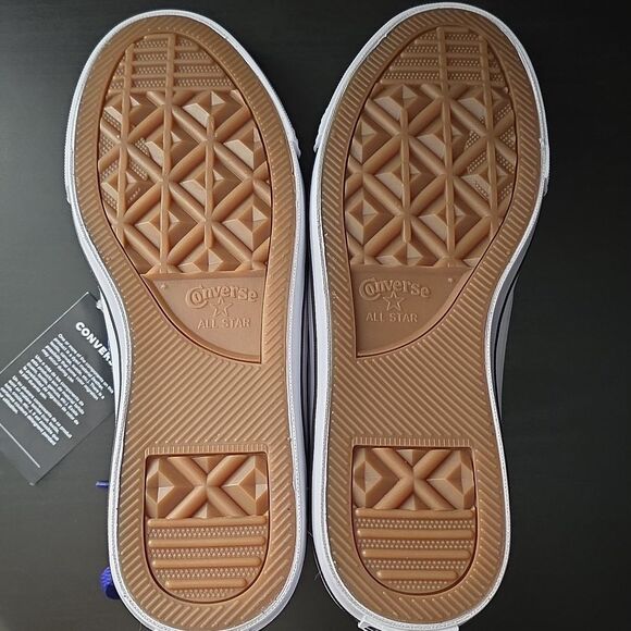 Converse One Star Pro Suede Unisex Shoe Blue Mens Size 7 Womens 8.5 - Picture 4 of 8